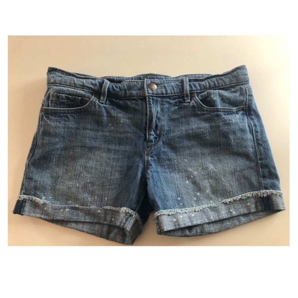 Loft Soft and Distressed Jean / Denim Shorts